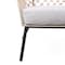 Armen Living Marco Indoor Outdoor Steel Lounge Chair with Natural Springs Rope and Gray Cushion LCMPCHNAT - alternate 5
